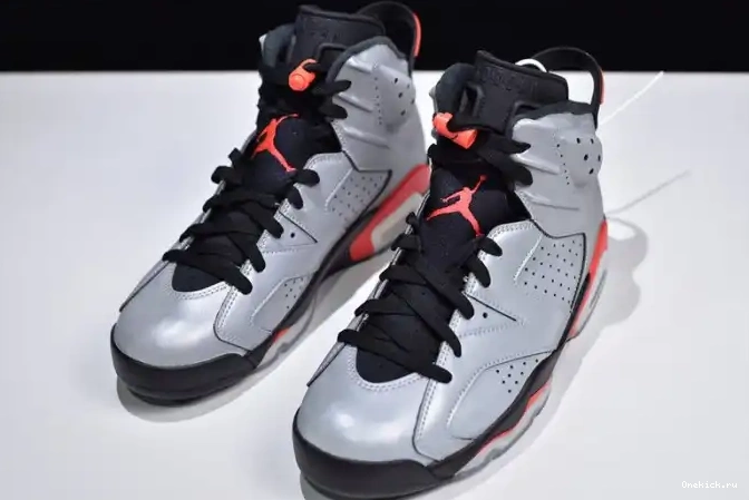 One Kick Reflective 6 CI4072-001 Jordan Air Infrared 3M JSP 0624